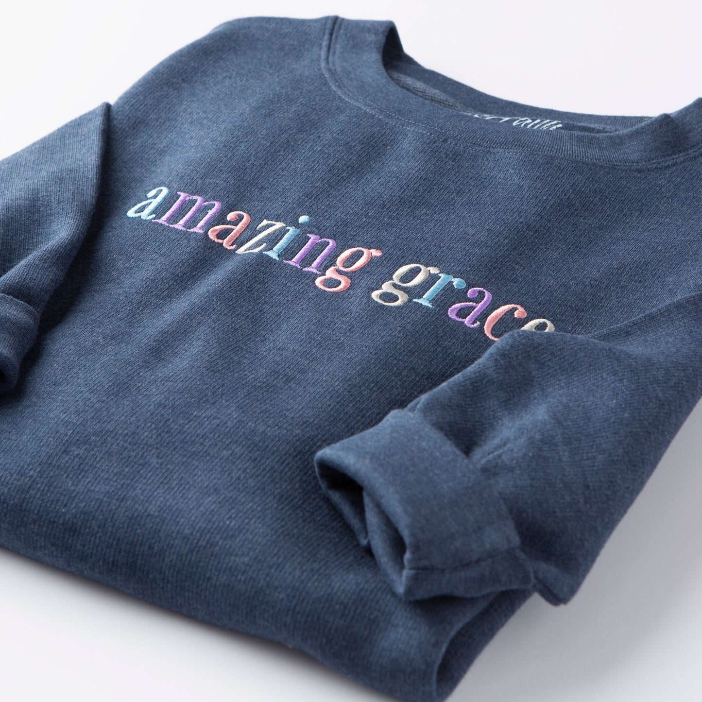 Embroidered Amazing Grace Sweatshirt