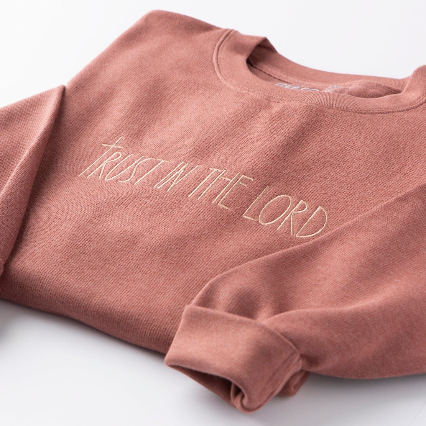 Embroidered Trust in the Lord Sweatshirt