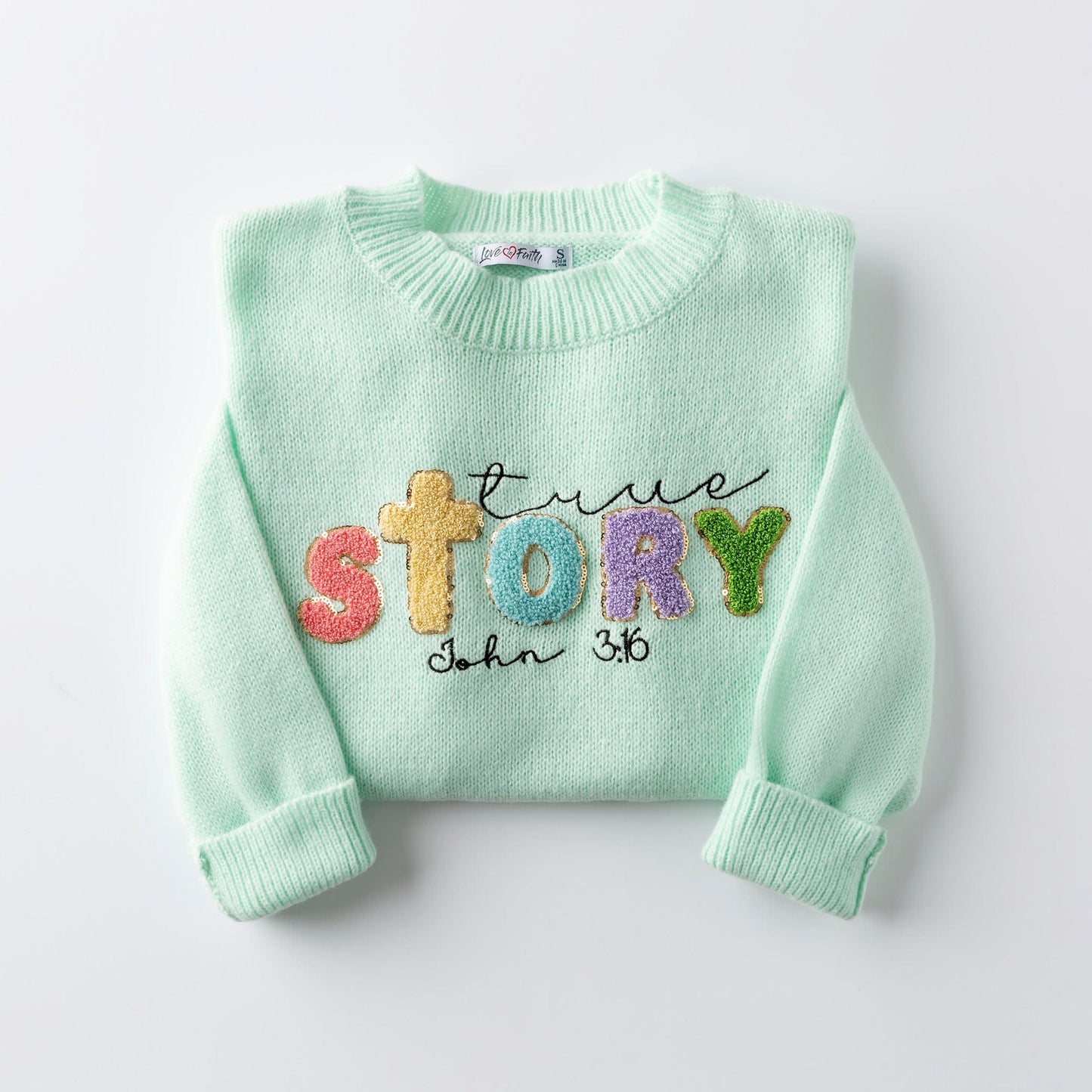 True Story Embellished Sweater