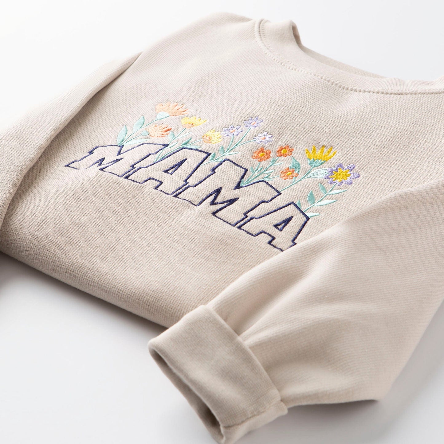 Embroidered Mama Sweatshirt