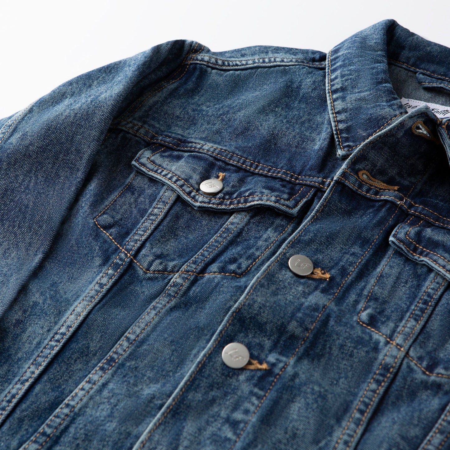 Vintage Washed Amazing Grace Denim Jacket