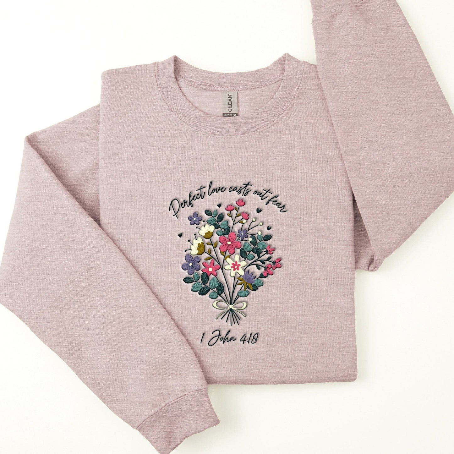 Embroidered Perfect Love Sweatshirt