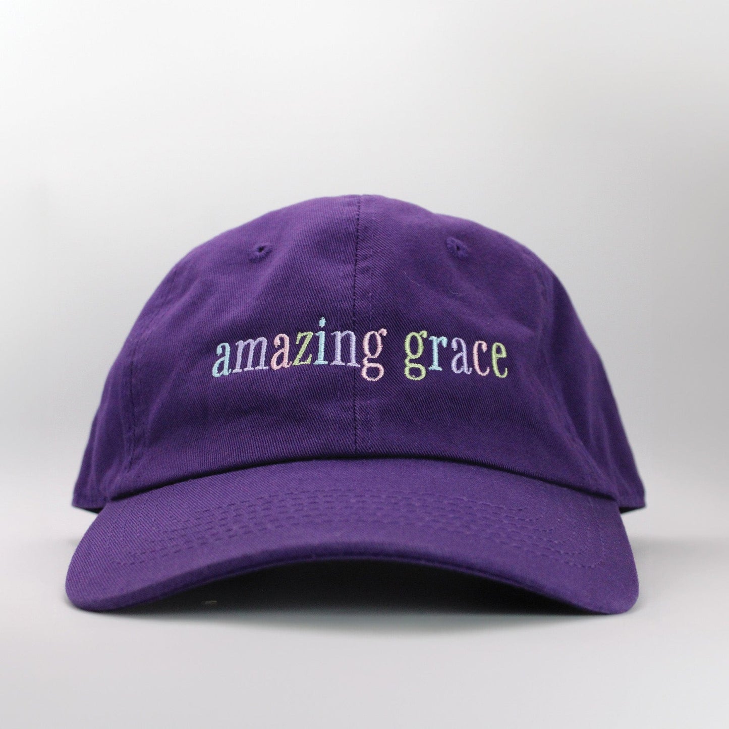 Amazing Grace Embroidered Hat