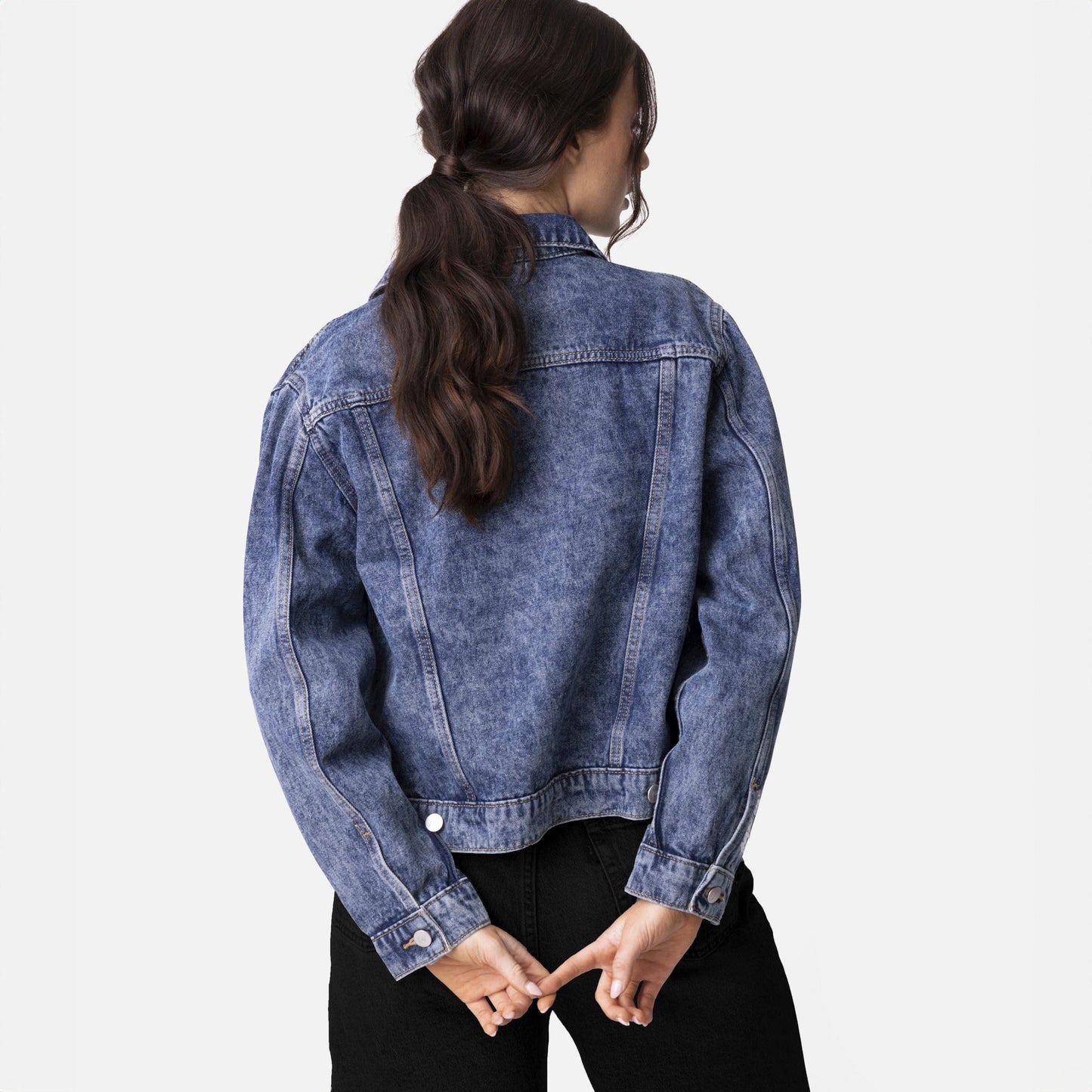 Vintage Washed Faith Denim Jacket