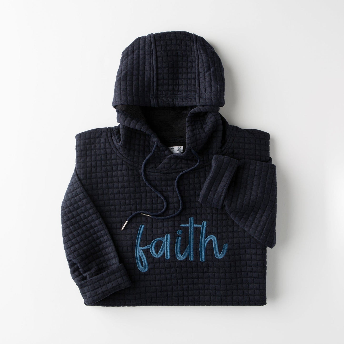 Faith Quilted Hoodie