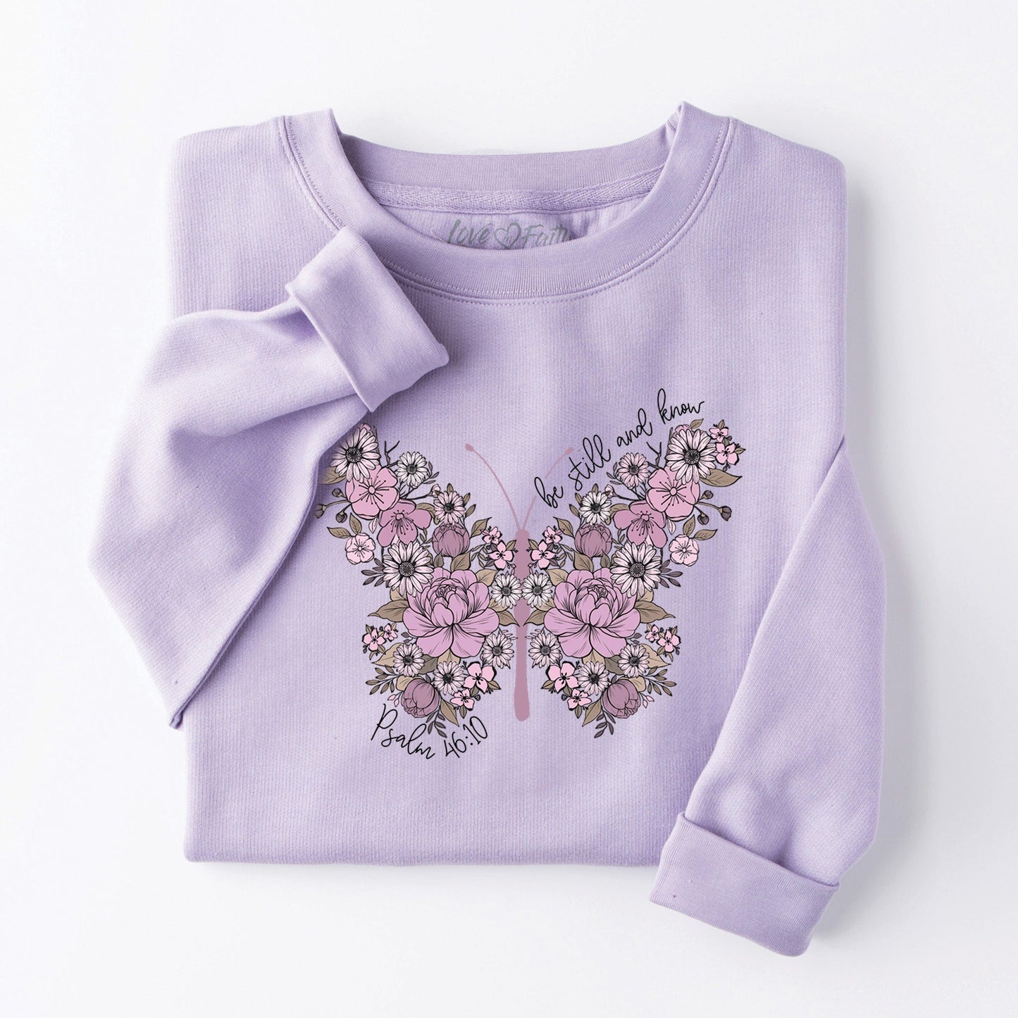 Be Still Butterfly Sweatshirt