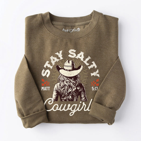 Stay Salty Cowgirl Sweatshirt